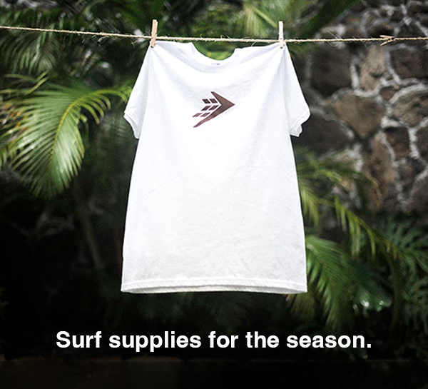 Surf supplies for the season Footer