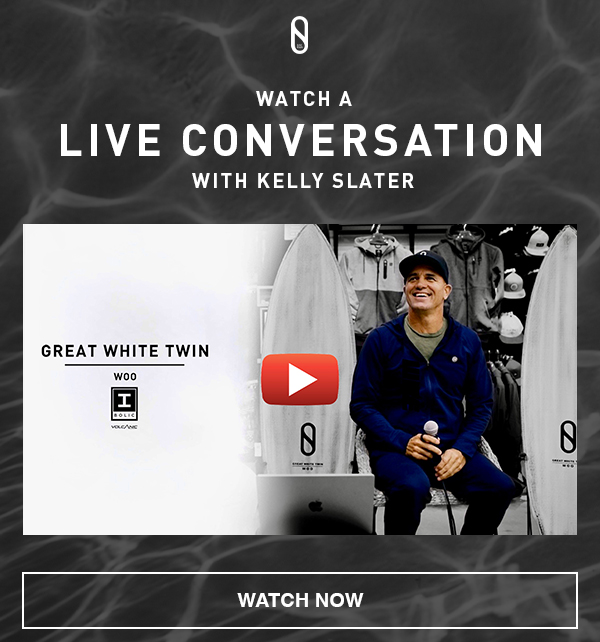 Great White Twin Live Event at Rip Curl San Clemente