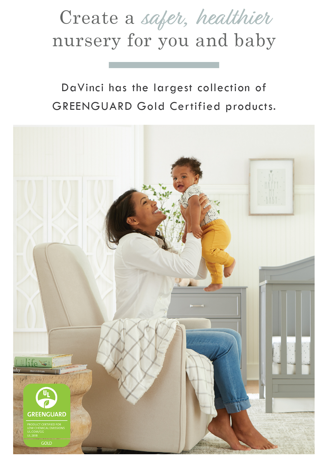 Create a cleaner, healthier environment for your baby Da Vinci Baby